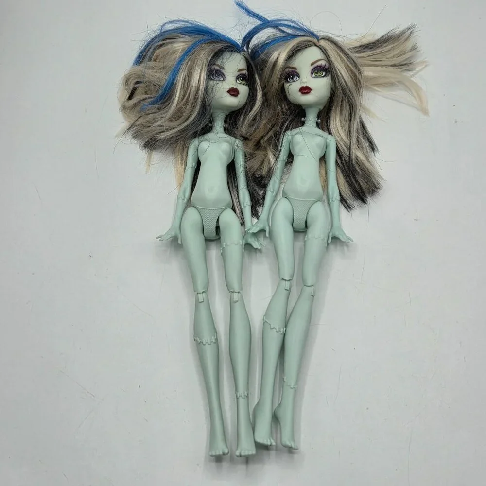 Monster High Basic Budget Release Replacement Nude Frankie Stein Dolls